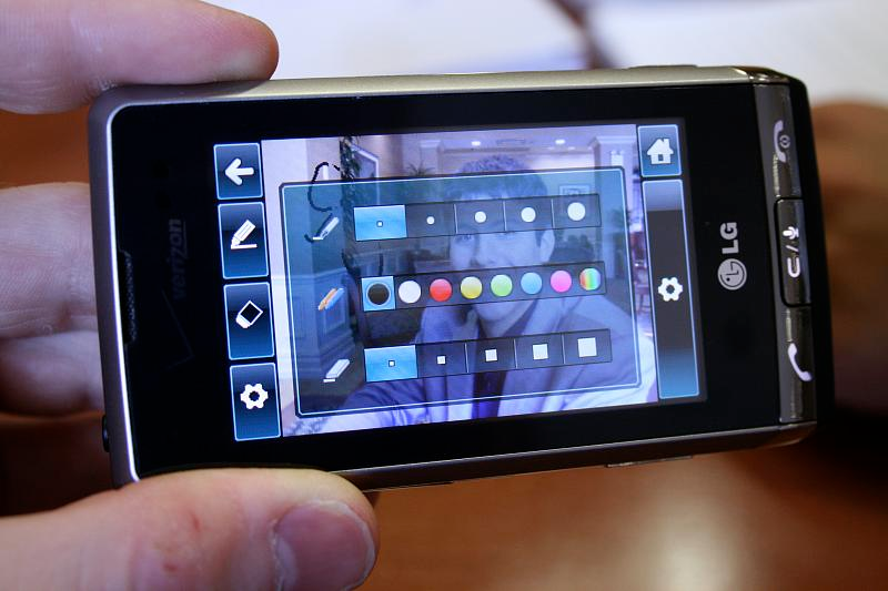 Illustration for article titled LG Dare, Verizon's Most Daring Phone Yet: Impressions, Video Walkthrough and Gallery